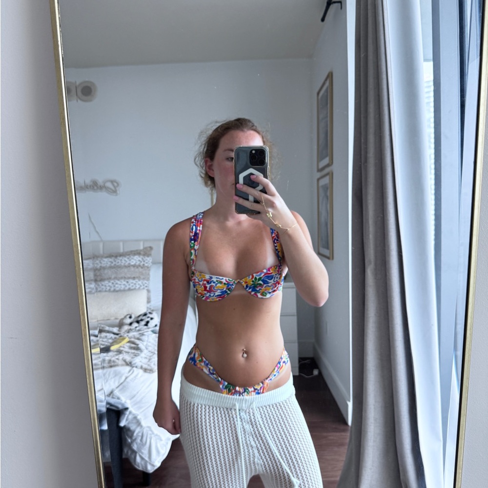 Bydee Floral Multicolor Bikini Set